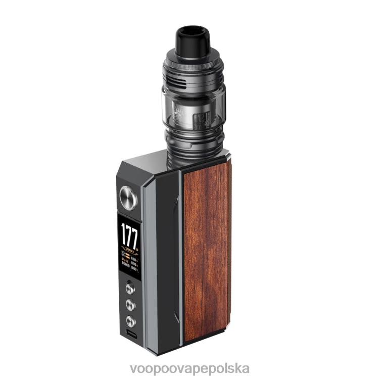 VOOPOO DRAG 4 zestaw metal brązowy + palisander R8680164 | VOOPOO Vape Mod Polska